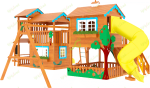 Детская деревянная площадка ‘IgraGrad Домик 6 Совенок’
