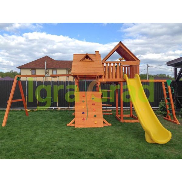 Детская площадка IgraGrad Крепость Фани Deluxe + Детская площадка IgraGrad Крепость Фани Deluxe +