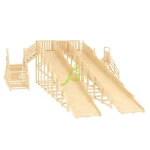 Зимняя горка ‘IgraGrad Snow Fox’, 4 ската, без окраски