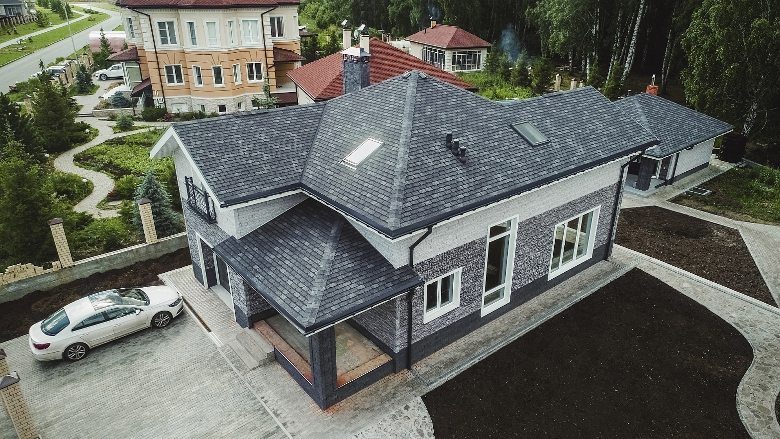 Гибкая черепица Premium, Женева, Фладен Гибкая черепица Premium, Женева, Фладен