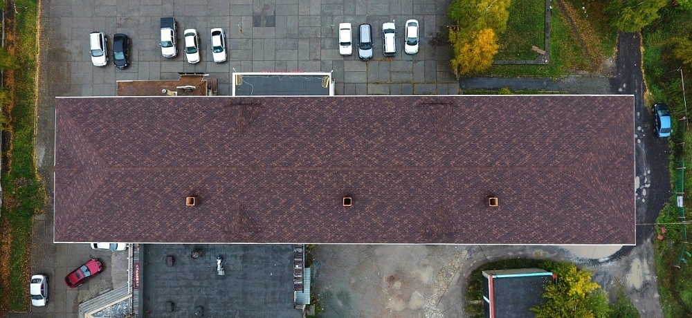 Гибкая черепица Standard, Тетрис, Коричневый Гибкая черепица Standard, Тетрис, Коричневый