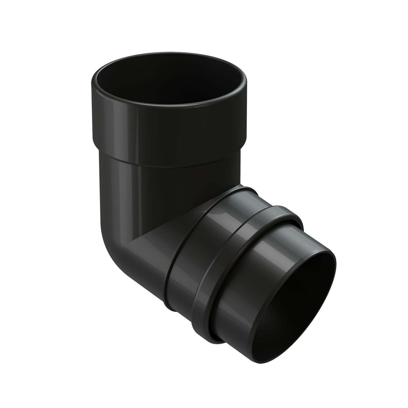Колено водосточное 72˚ Lux, карбон Колено водосточное 72˚ Lux, карбон