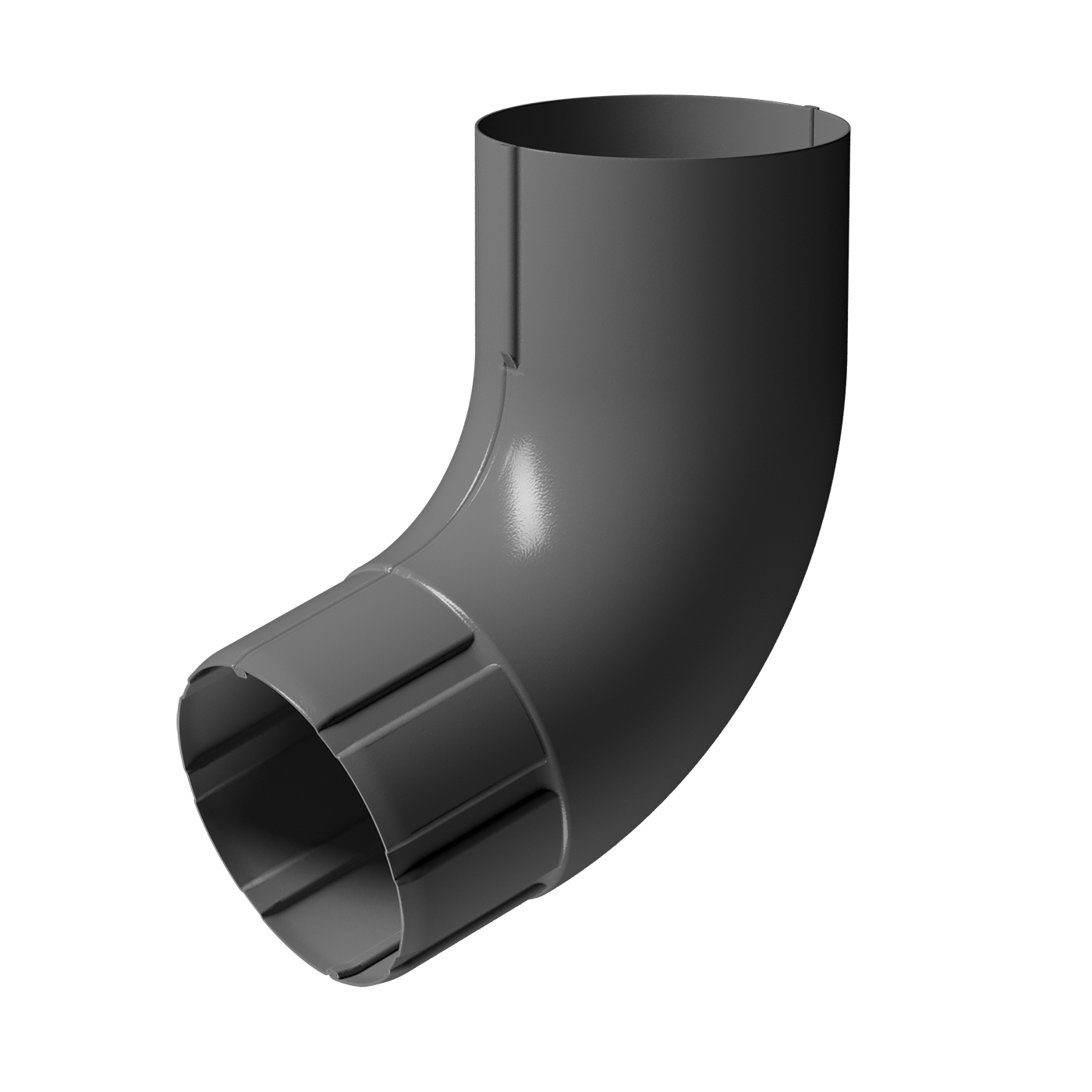 Колено для водосточной трубы 72˚ Stal Premium, графит Колено для водосточной трубы 72˚ Stal Premium, графит