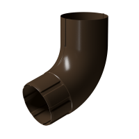 Колено для водосточной трубы 72˚ Stal Premium, графит