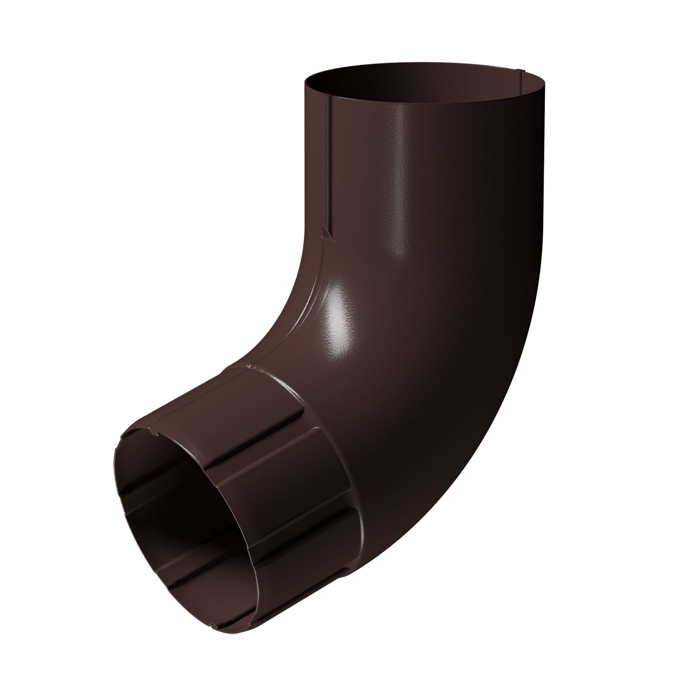 Колено для водосточной трубы 72˚ Stal Premium, шоколад Колено для водосточной трубы 72˚ Stal Premium, шоколад