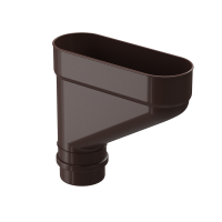 Коллектор для водостока Lux, графит