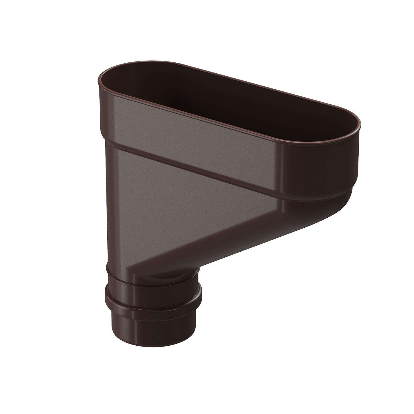 Коллектор для водостока Lux, шоколад Коллектор для водостока Lux, шоколад