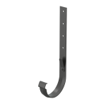 Кронштейн желоба металлический Lux, графит