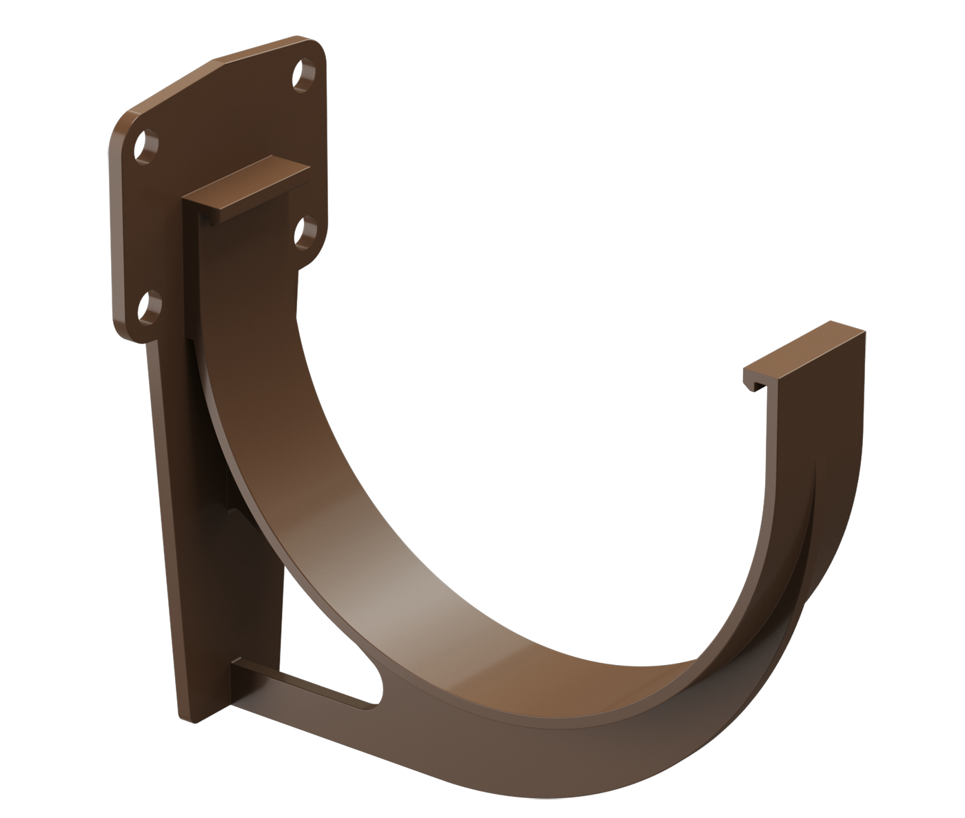 Кронштейн желоба Premium, каштан Кронштейн желоба Premium, каштан