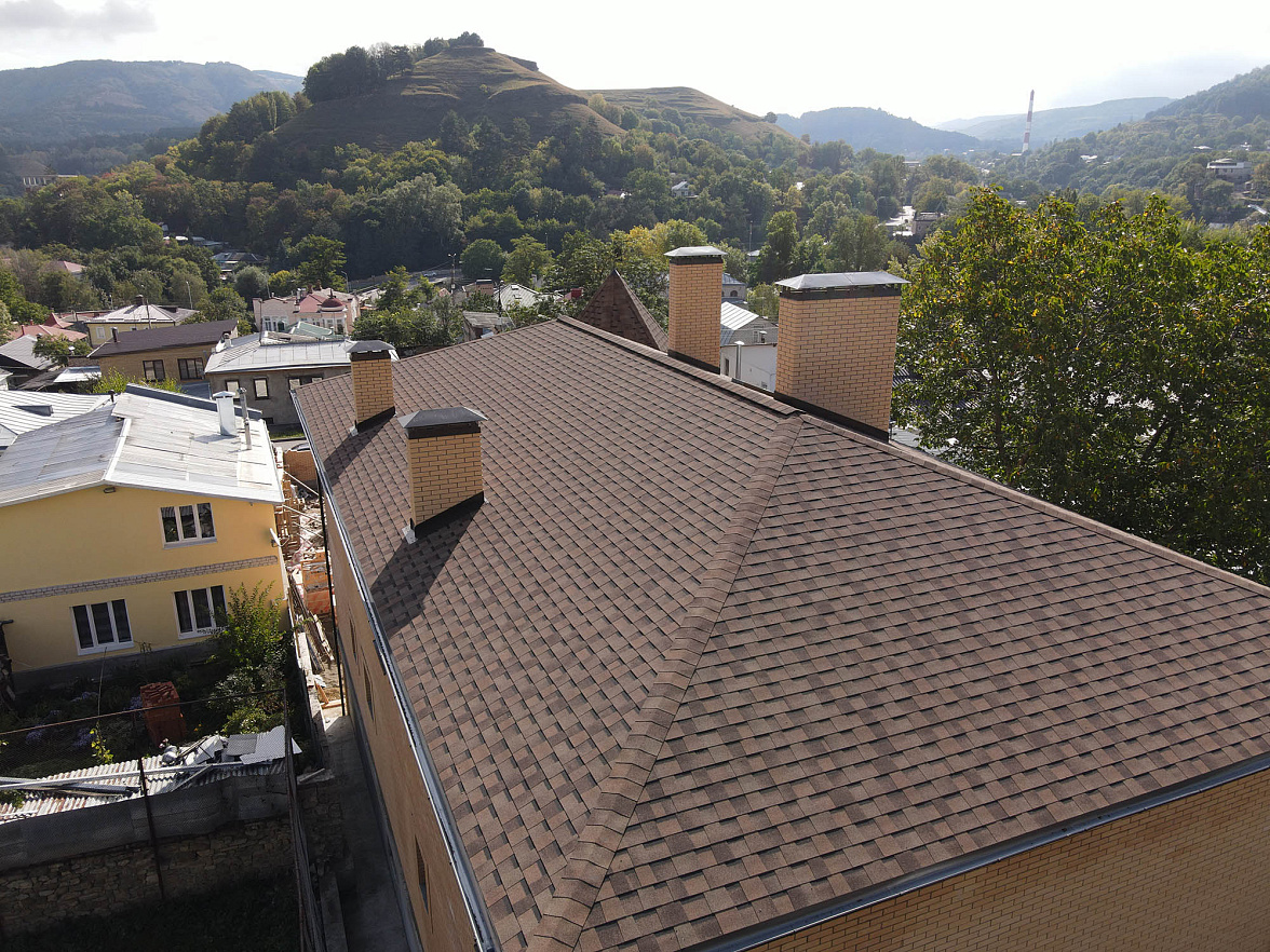 Ламинированная черепица Серия Dragon Premium, капучино Ламинированная черепица Серия Dragon Premium, капучино