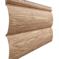 Сайдинг LUX под дерево, Блок-Хаус, орех