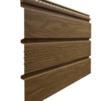 Софит Lux, T4 с центральной перфорацией, орех