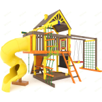 Детская площадка IgraGrad Шато с трубой (Дерево) мод.2