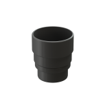 Переходник для водостока LUX/PREMIUM, графит