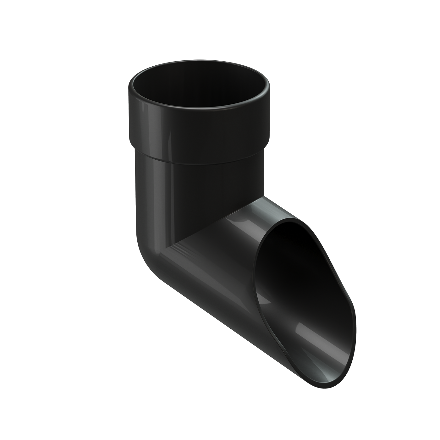 Наконечник водосточной трубы Lux, карбон Наконечник водосточной трубы Lux, карбон