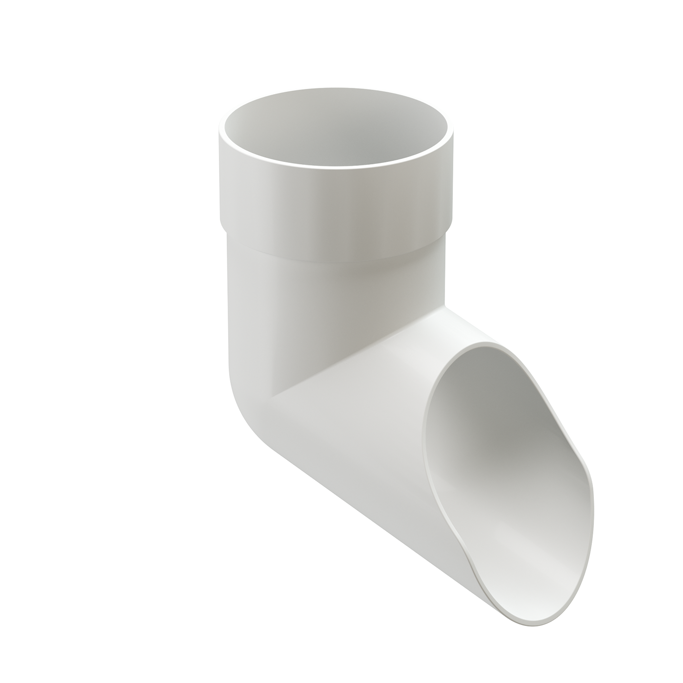 Наконечник для водосточной трубы Premium, пломбир Наконечник для водосточной трубы Premium, пломбир