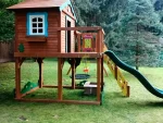 Детская деревянная площадка ‘IgraGrad Домик 2 Совёнок’