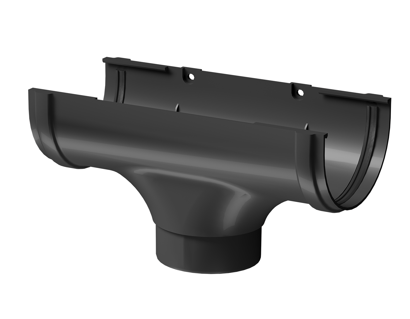 Водосточная воронка Premium, графит Водосточная воронка Premium, графит