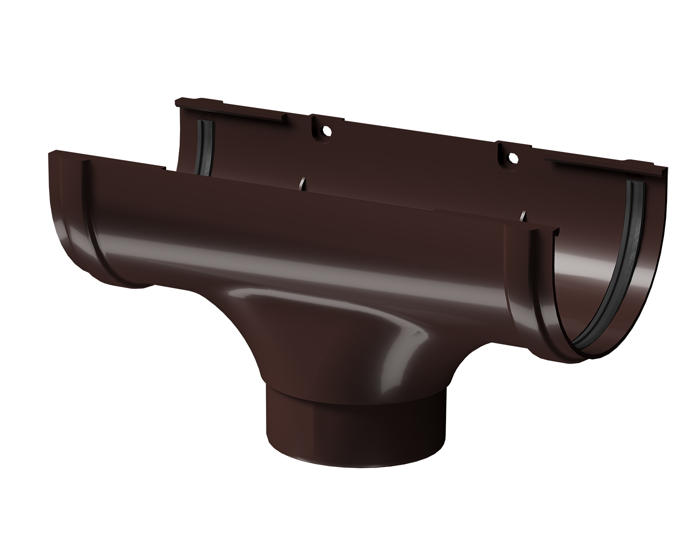 Водосточная воронка Premium, шоколад Водосточная воронка Premium, шоколад