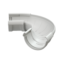 Угол желоба регулируемый LUX, графит