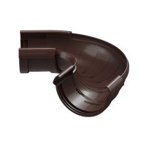 Угол желоба регулируемый Lux, карбон