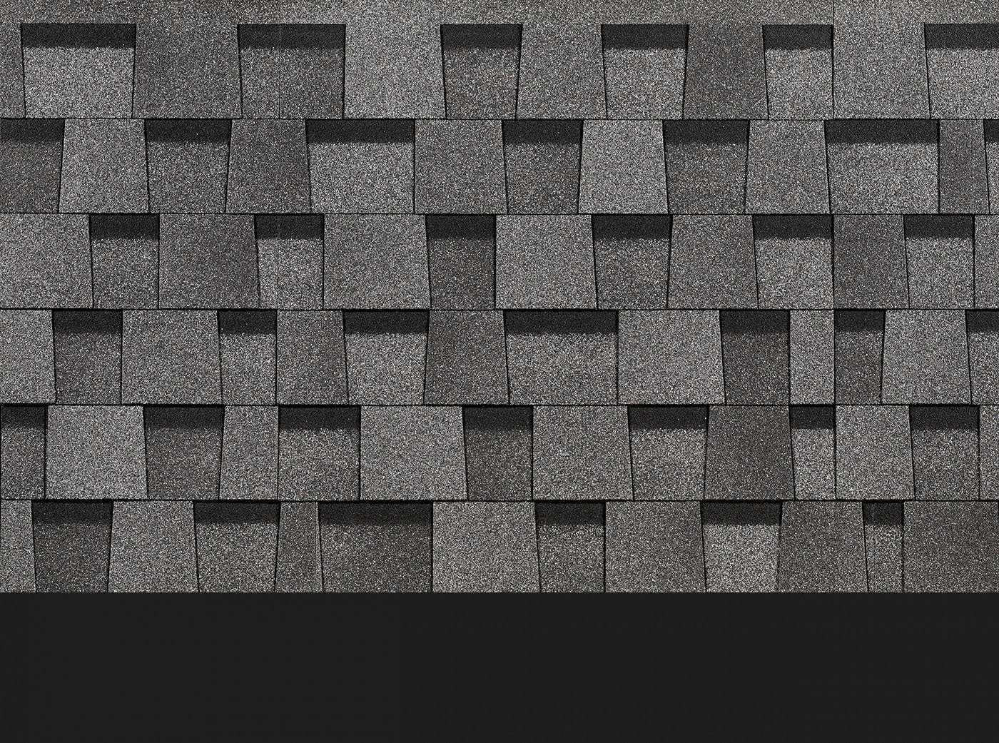 Ламинированная черепица Серия Dragon Standard, серый Ламинированная черепица Серия Dragon Standard, серый