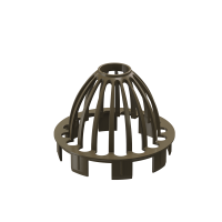 Сетка для защиты водостока Premium, графит