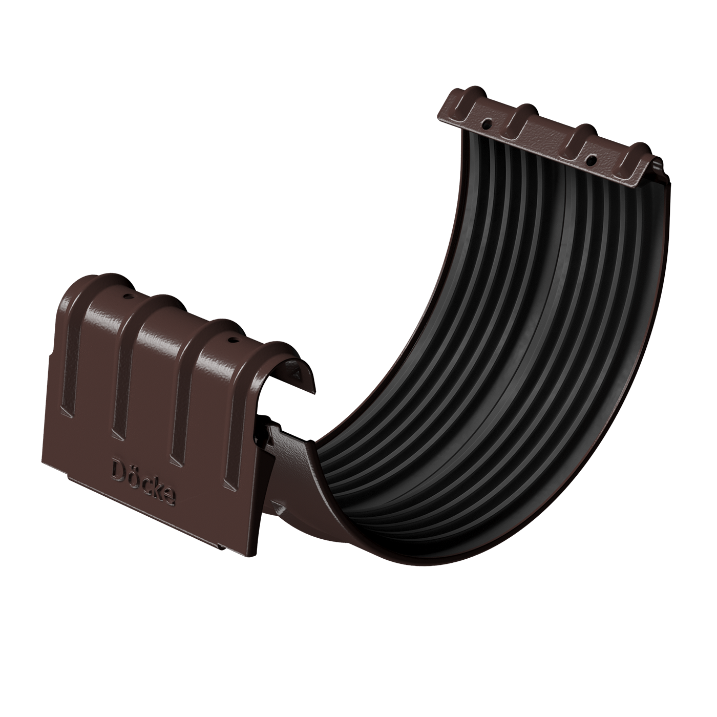 Соединитель желобов Stal Premium, шоколад Соединитель желобов Stal Premium, шоколад