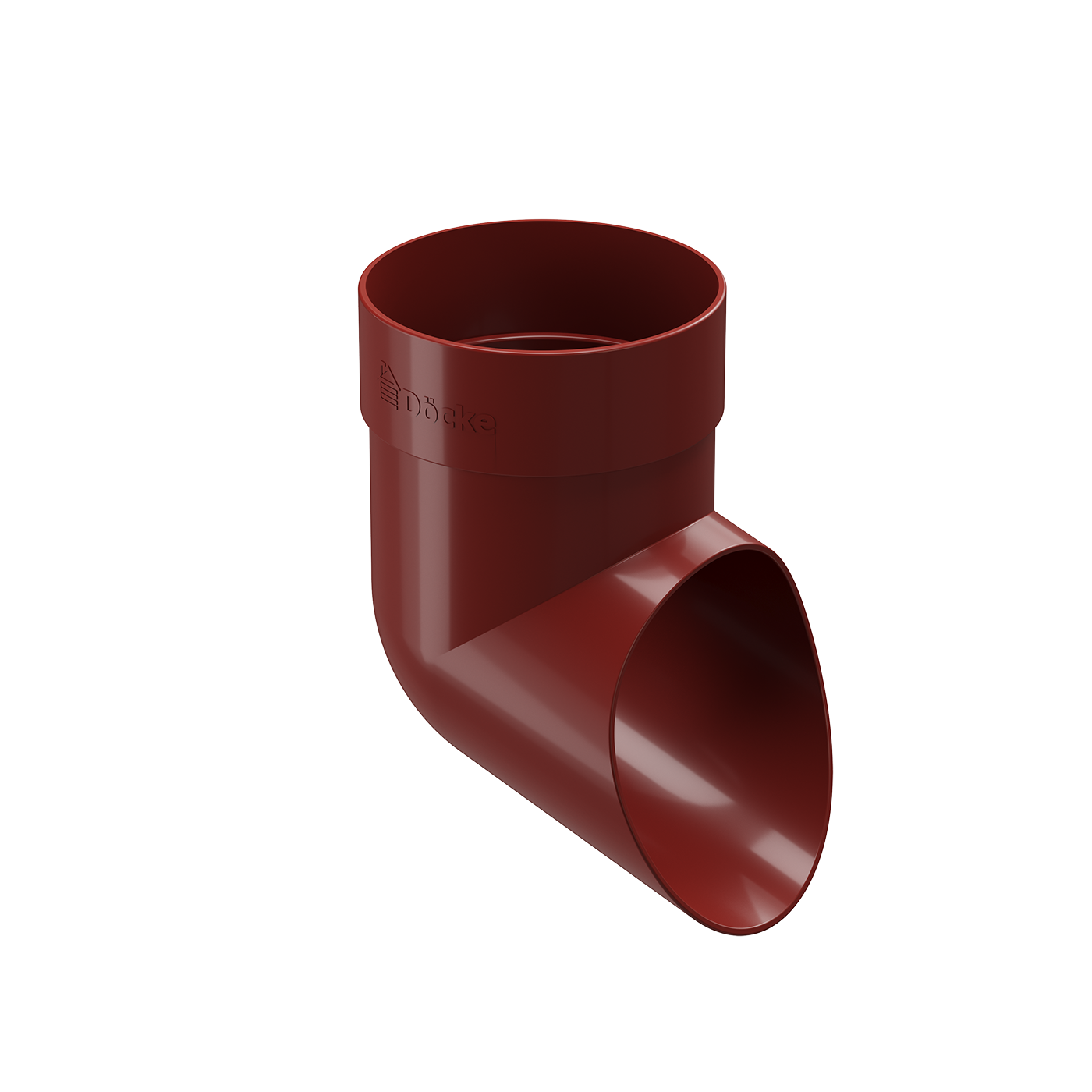 Наконечник водосточной трубы Standard, красный Наконечник водосточной трубы Standard, красный