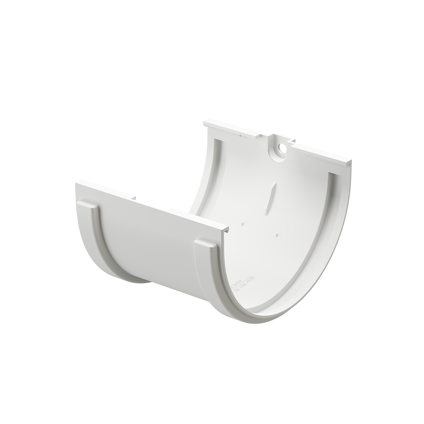 Соединитель желобов Standard, белый Соединитель желобов Standard, белый