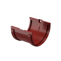 Соединитель желобов Standard, светло-коричневый