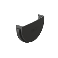 Заглушка желоба Standard, тёмно-коричневый