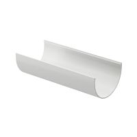 Желоб водосточный 2 м Standard, серый