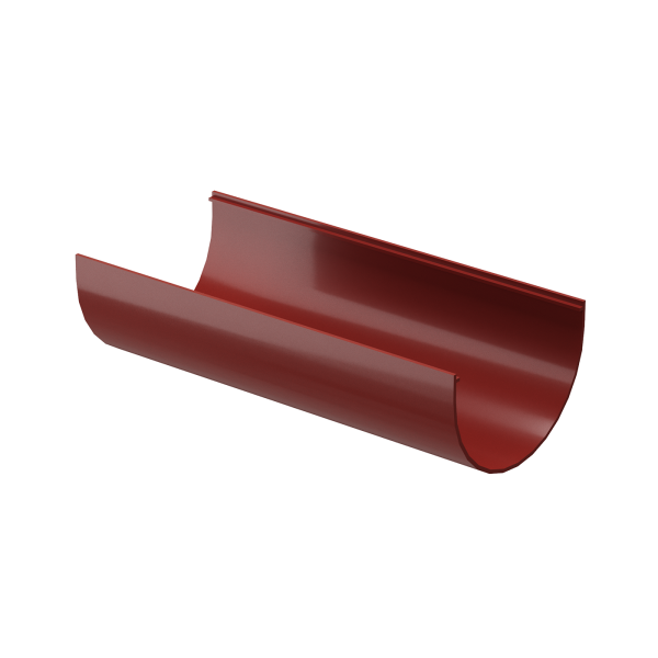 Желоб водосточный 3 м Standard, красный