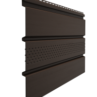 Софит Standard, T4 с центральной перфорацией, каштан
