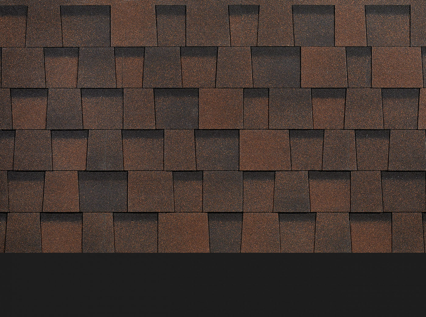 Ламинированная черепица Серия Dragon Standard, тёмно-коричневый Ламинированная черепица Серия Dragon Standard, тёмно-коричневый