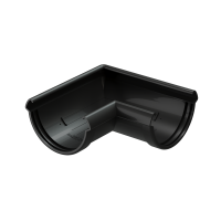 Угол желоба 90˚ LUX, шоколад