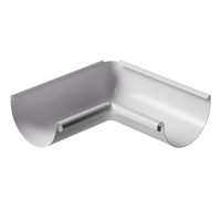 Внутренний угол желоба 90˚ Stal Premium, каштан