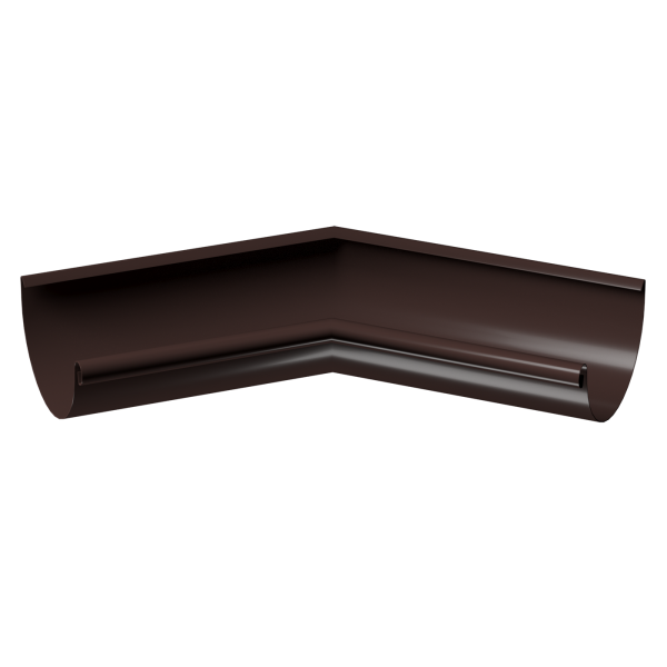 Внутренний угол желоба 135˚ Stal Premium, шоколад