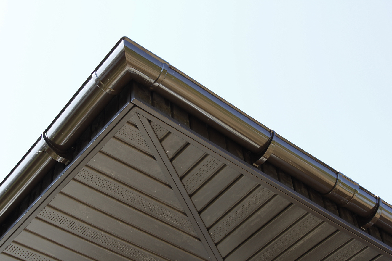 Водосточная воронка Premium, каштан Водосточная воронка Premium, каштан