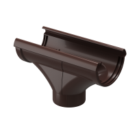 Водосточная воронка Lux, графит