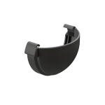 Заглушка желоба Lux, графит