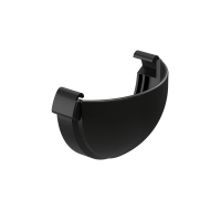 Заглушка желоба Lux, шоколад