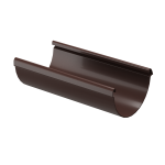 Желоб водосточный 3 м Premium, шоколад