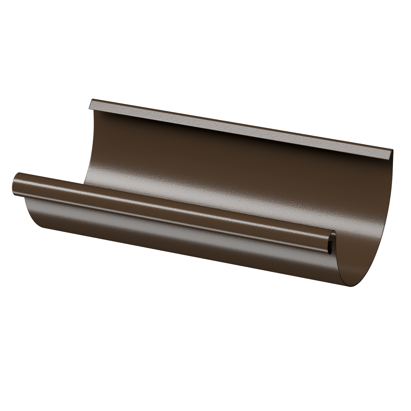Желоб водосточный полукруглый 3 м Stal Premium, каштан Желоб водосточный полукруглый 3 м Stal Premium, каштан