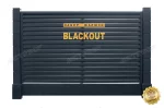 Забор жалюзи «Blackout»