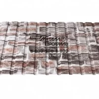 Профнастил для фасада «Каскадный А,B»