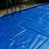 Покрывало овальное 7,30 м х 3,05 м теплосберегающее пузырьковое