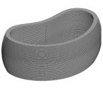 Вазон “Боб” средний 1200*730*450