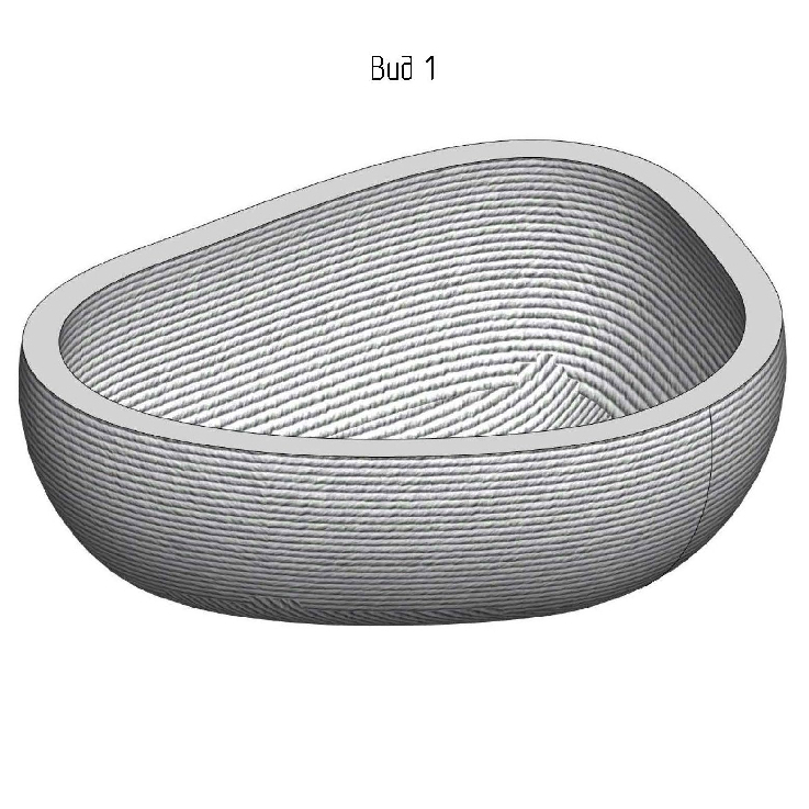 Вазон “Камешки” Большой 1300*1020*550 Вазон “Камешки” Большой 1300*1020*550